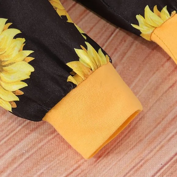 3pcs Newborn Infant "Little Miss" Print Romper Short Sleeve Flying Sleeve Round - Picture 7 of 7